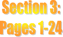 Section 3:
Pages 1-24